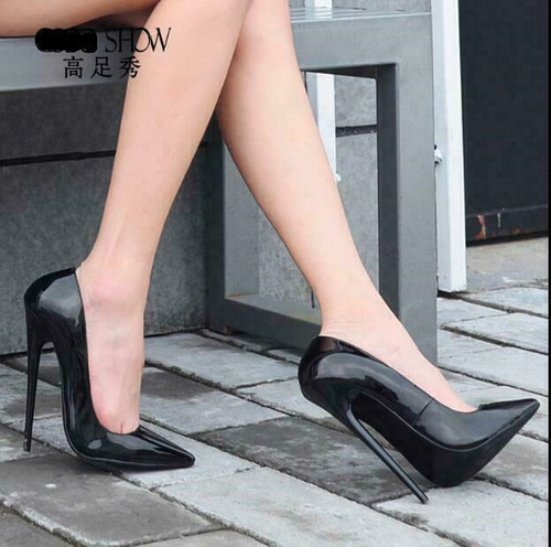 Scarpe décolleté donna tacco