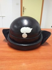 CASCO MOD. 35  CC CARABINIERI MOTOCICLISTI TAGLIA 55 COMPLETO ANNI '50