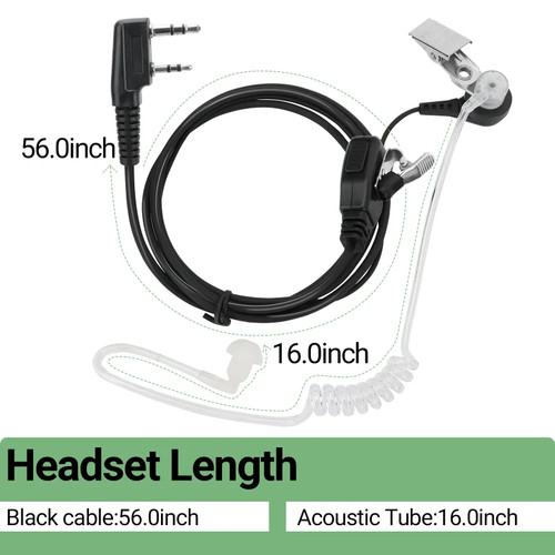Auricolare walkie talkie pin - talkie, 2