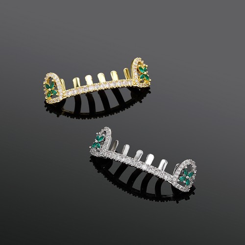 Hip hop denti grillz verde - hop,