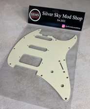 STERLING BY MUSIC MAN CUTLASS BATTIPENNA DI RICAMBIO VINTAGE VERDE COME NUOVO