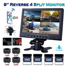 4CH 9" Split MONITOR +4 X 4