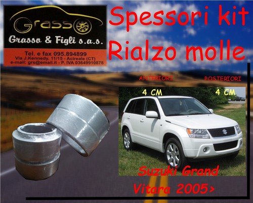 Spessori molle rialzo suzuki - rialzo,