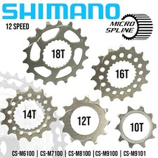 Shimano Deore Slx CT XTR Ebike Micro Spline Cassette Usura Ricambio Pignone