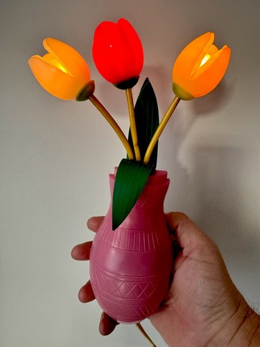 Lampada fiori tulipani