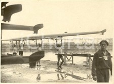 1936 MILANO Canottaggio *Concorrenti preparano barche