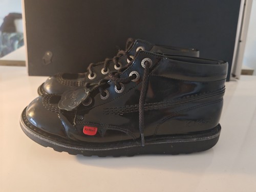 Kickers ciao nero pelle - ciao,