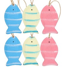  6 Pcs Decorazione Pesci Da