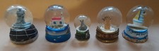 Lotto 5 Palle Di Neve , Vetro