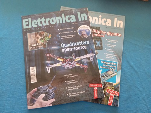 Elettronica coppia riviste - in,
