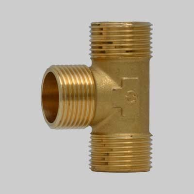 Raccordo tee maschio ottone - raccordo,