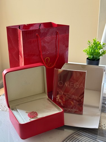 Omega watch presentation box - presentation,