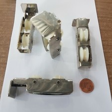 1 pezzo supporto con doppia carrucola ferramenta bricolage modellismo carrucole 