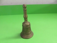 Campana Campanella in Ottone Massiccio  VINTAGE  altezza 12 cm