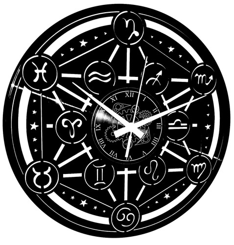 Orologio parete oroscopo - orologio, da