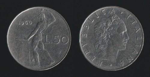 Lire 1960 vulcano - 1960,