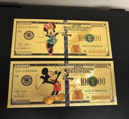 Banconota topolino minnie - topolino,