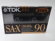 Nastro cassetta vuoto TDK SA-X