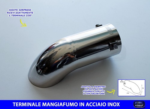 Terminale scarico - terminale, di