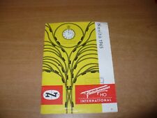 MODELLISMO FERROVIARIO CATALOGO FLEISCHMANN HO N 1965 TRENINI ELETTRICI NOVITA'