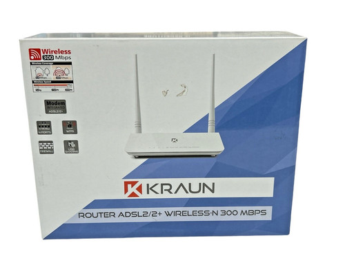Kraun wireless adsl2 - kraun, adsl2/2+