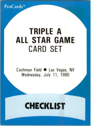 B3141 1990 procards minor - b3141-,