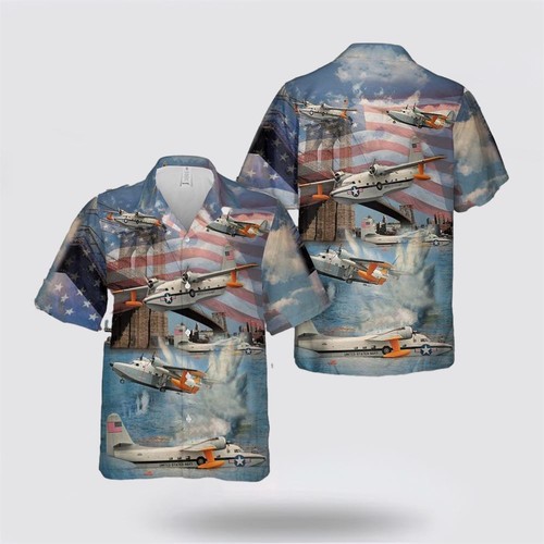 Camicia hawaiana navy - hawaiana, us
