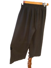 pantaloni donna taglia m elastico in vita