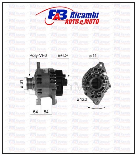 Alternatore alfa romeo - alfa,