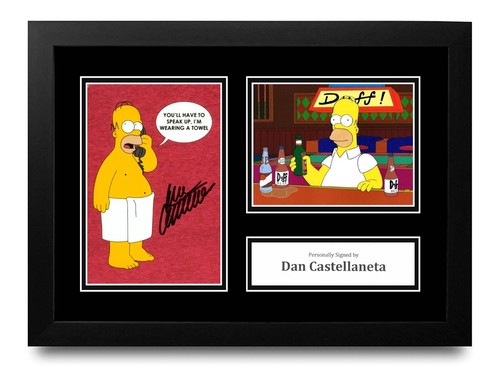 Dan castellaneta signed - castellaneta,