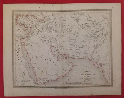 Carta dell asia antica - carta, antica-ai