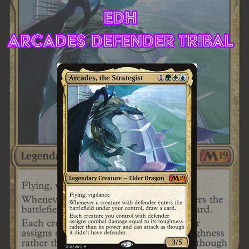 Edh arcades defender tribal - edh,
