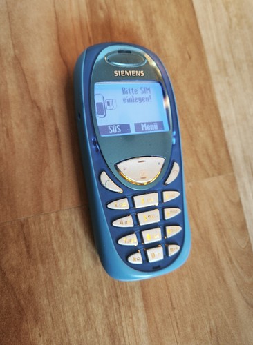 Siemens c55 acquamarina blu - c55, in