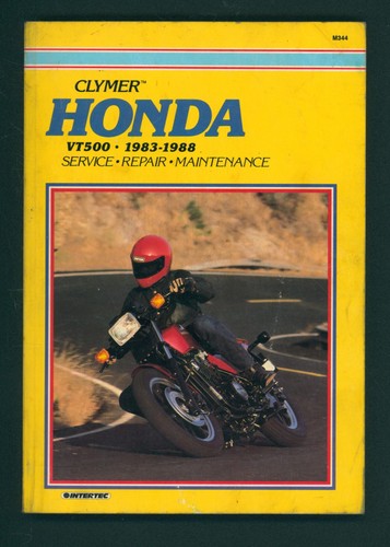 Honda vt500e clymer - honda,