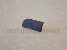 Originale Nokia 6600i Slide USB Plug | Cover | Cover Nera 9904078 NUOVO