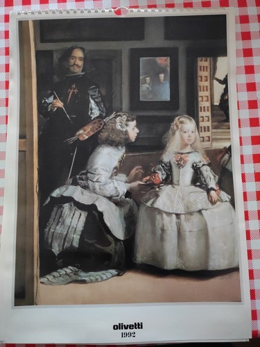 Calendario olivetti 1992 - olivetti,