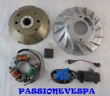 KIT ACCENSIONE MODIFICA ELETTRONICA 12 V VOLANO PER VESPA 125 VNA VNB GT GTR