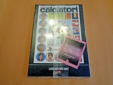 ALBUM FIGURINE CALCIATORI PANINI 1971-72 GAZZETTA DELLO SPORT BLISTERATO+OMAGGIO