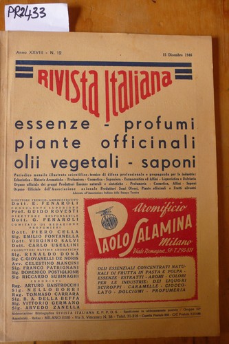 Rivista italiana essenze