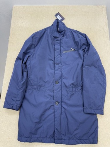 Trussardi jeans navy cappotto - navy,