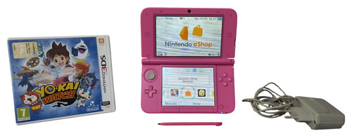 Nintendo 3ds rosa yo kai - rosa, yo-kai