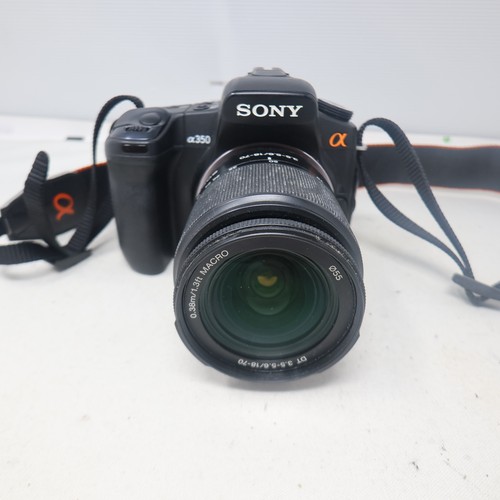 Sony alpha dslr a350 nero - sony, 14,2
