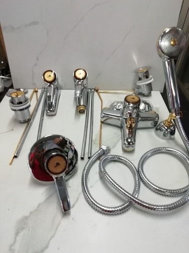 4pezzi cromooro lavabo - 4pezzi,