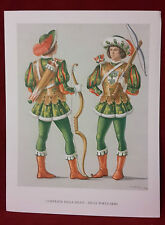 STAMPA  FARMACEUTICA -CONTRADA DELLA SELVA - PAGGI PORTA ARMI  SIENA -  ANNI '50