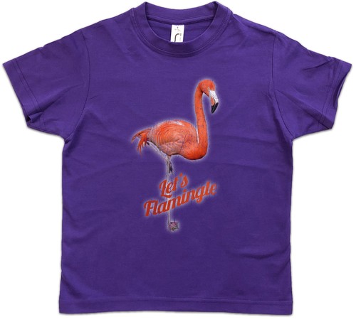 Shirt let flamingle - t-shirt, let's
