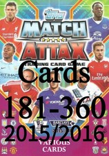 Cards 181-360 Match Attax
