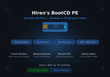 Hiren's BootCD PE 2026 Unità