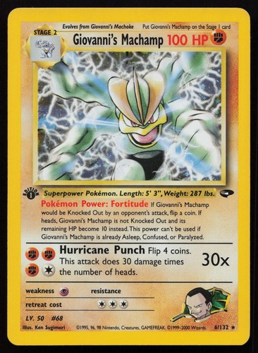 Giovanni machamp 132 1 - giovanni's, 6/132