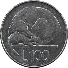 San Marino - 100 Lire - 1975