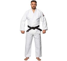 Nuovo kimono Fuji Sports uomo bambino donna tessuto singolo judo gi - bianco taglia 1